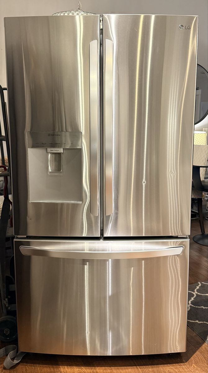 LG Stainless Steel French Door Refrigerator – Like New