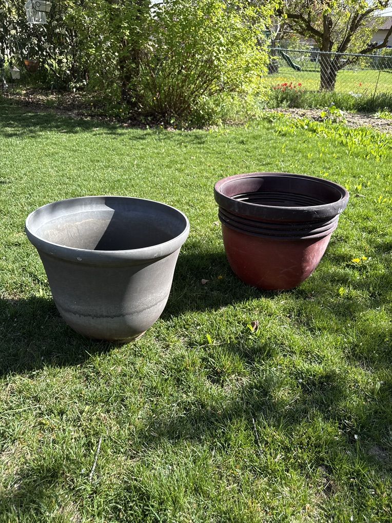 Extra Large Flower/Tree Pots