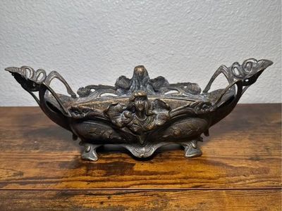 19th century Bronze Jardiniere Planter Rare Collectible
