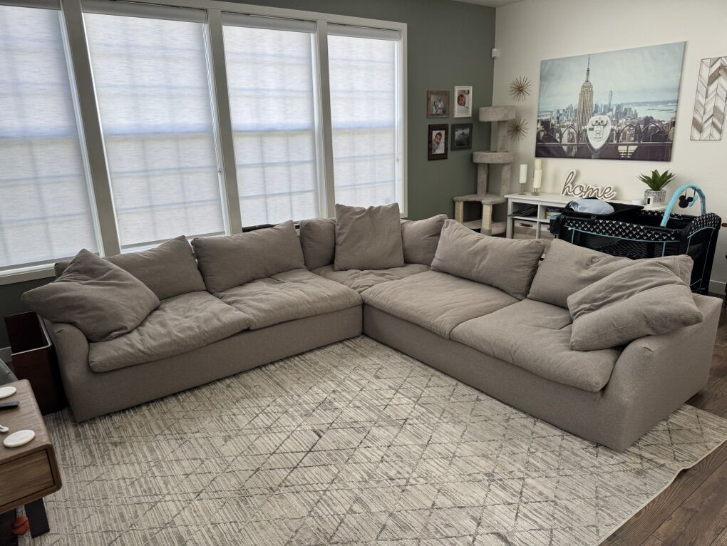 Magnolia Home Wyatt Sectional From Joanna Gaines