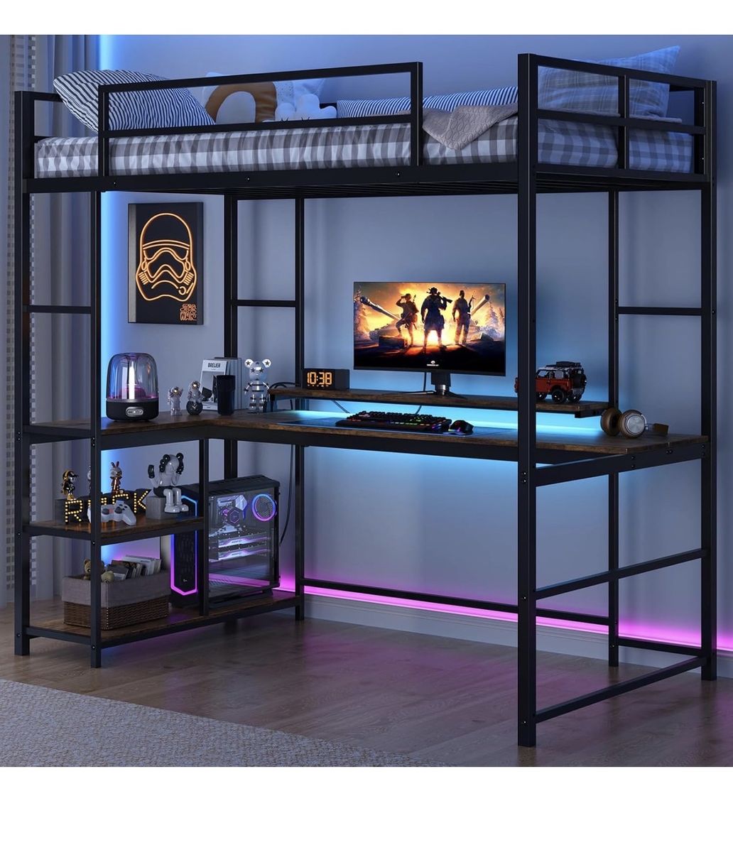 Loft Bed With Desk Under