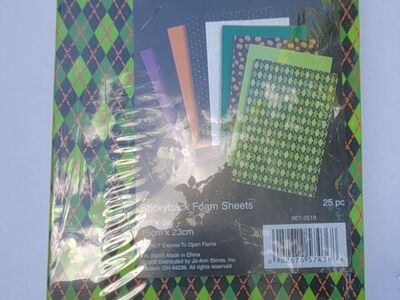 Halloween color fun foam pack