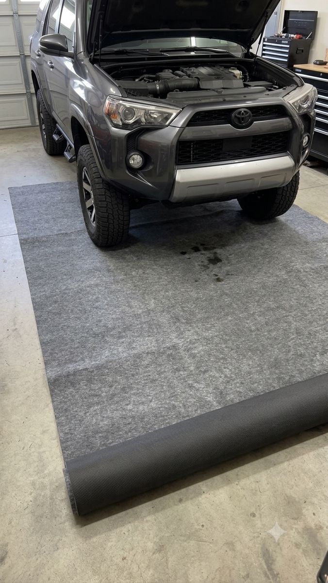 Large 9' x 13' Heavy-Duty Felt & Rubber Multi-Purpose Mat / Rug Pad