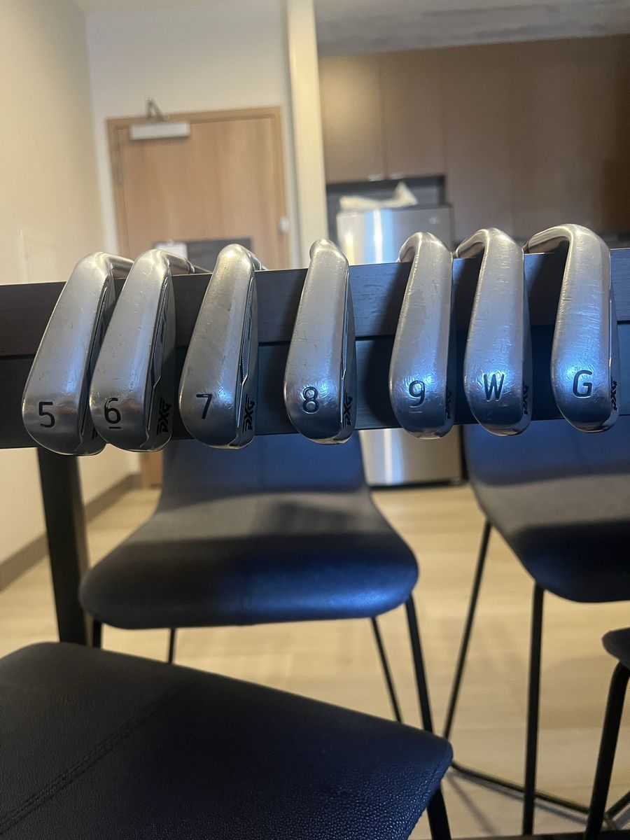 PXG 0211 Irons Set (5-G) with Mitsubishi Chemical Shafts & Control Core Grips