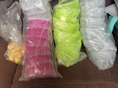 New little plastic tubs and rubber duckies