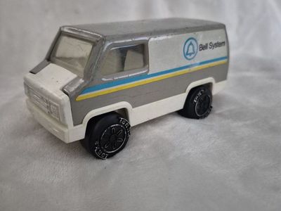 Vintage Tonka Bell System Van Diecast Toy Car Collectible