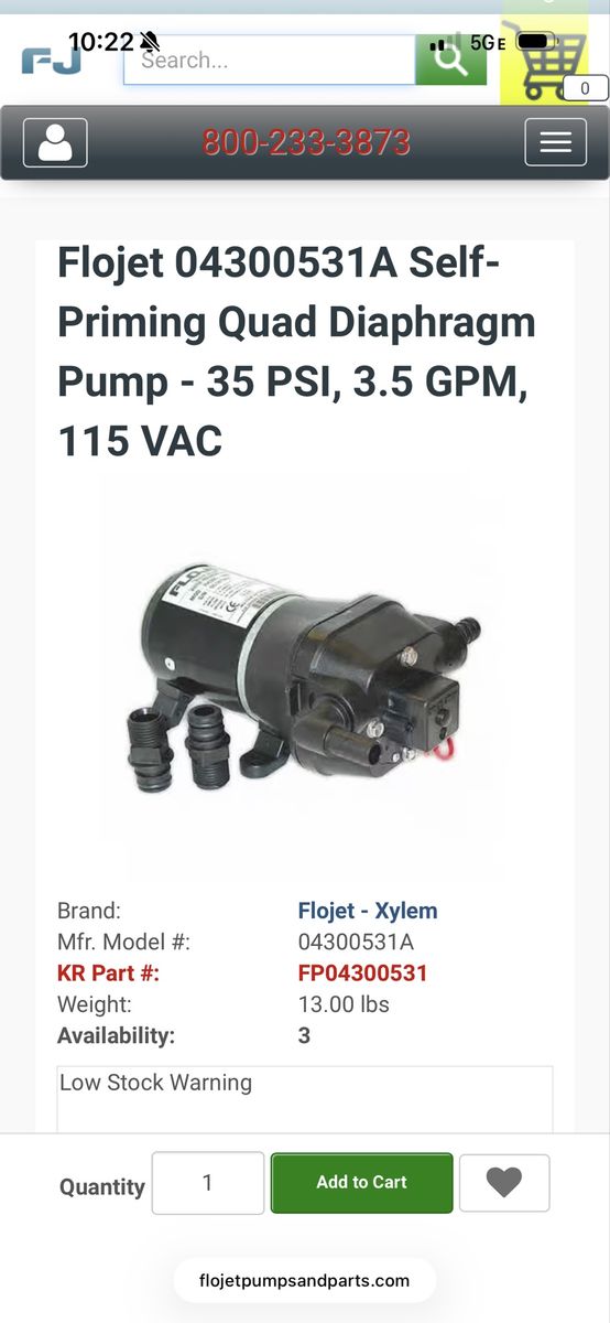 Flojet Pump