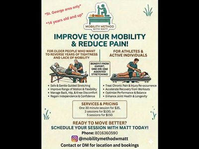 Assisted Stretching & Pain Reduction - St. George Area