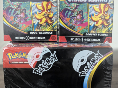 Pokemon Chaos Rising booster box + 2 bundles