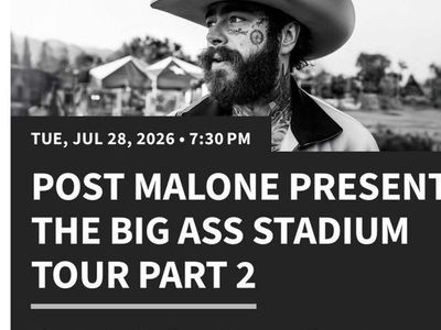 Post Malone/Jelly Roll Tickets For Sale
