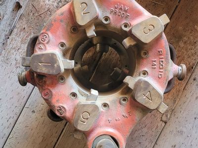 2-1/2" - 4" rigid pipe threader