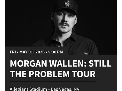 Morgan Wallen May 1st Las Vegas Allegiant Stadium