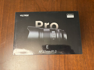 Viltrox 27mm f/1.2 (Sony E Mount) – Like New
