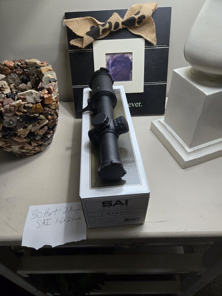 SAI Optics SAI 6 1-6x24mm First Focal Plane Rifle Scope