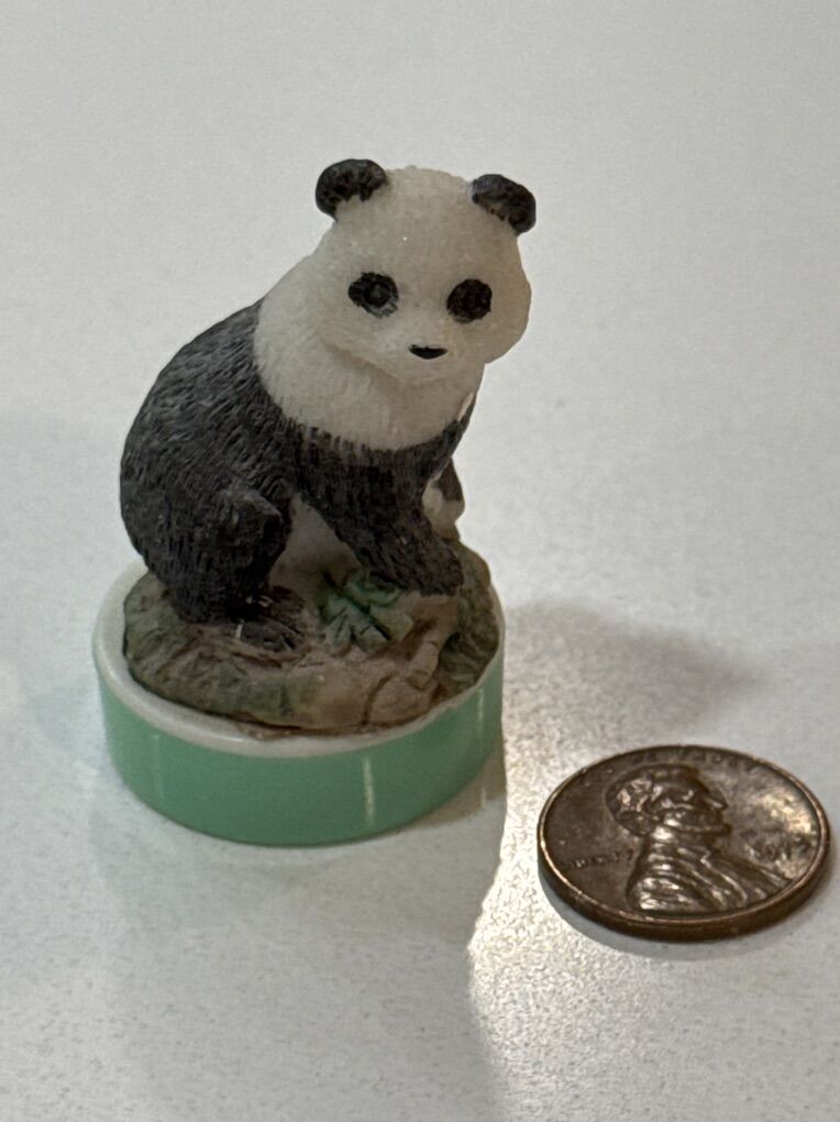 Vintage Panda Bear Figurine - $2