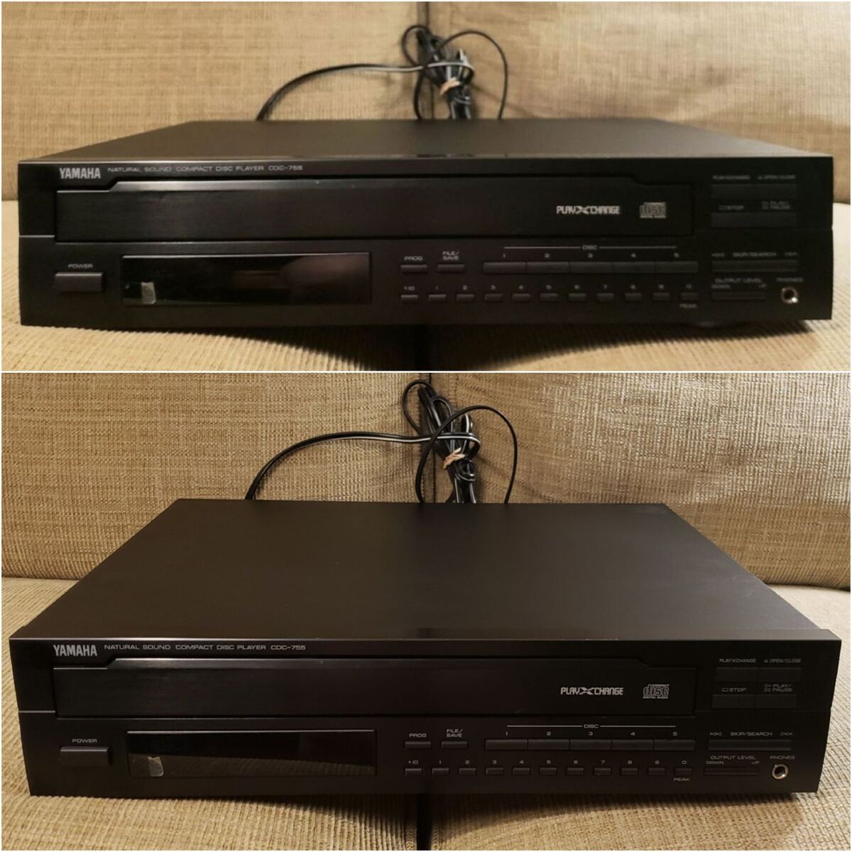 VINTAGE YAMAHA CDC-755 NATURAL SOUND CD PLAYER