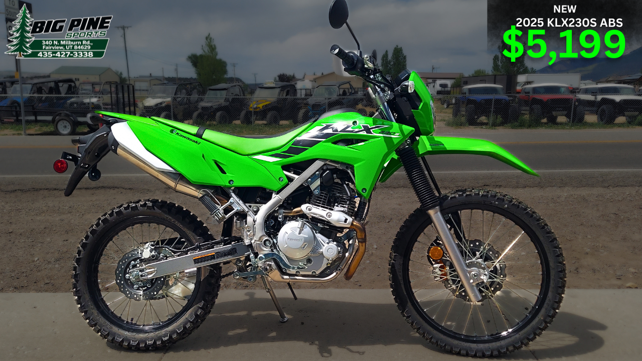New Kawasaki KLX230 S ABS - Financing Available