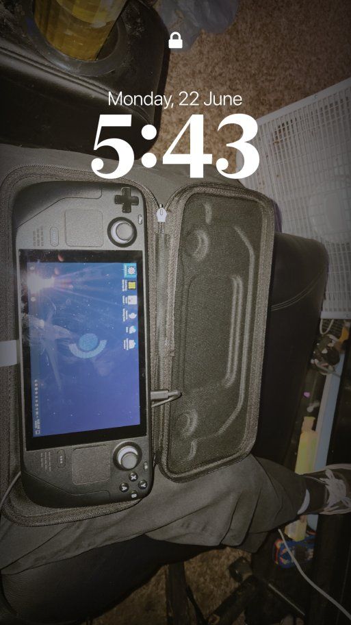 Steam Deck Handheld Gaming Console with Carrying Case - Great Condition