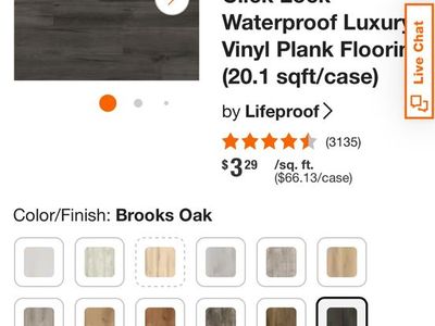 Brooks Oak 22 MIL Waterproof Luxury Vinyl Plank