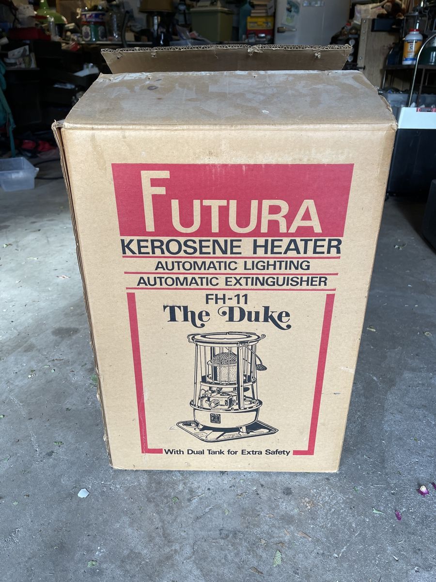 Futura Kerosene Heater Made in Japan THE DUKE