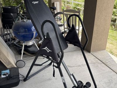 Inversion table.