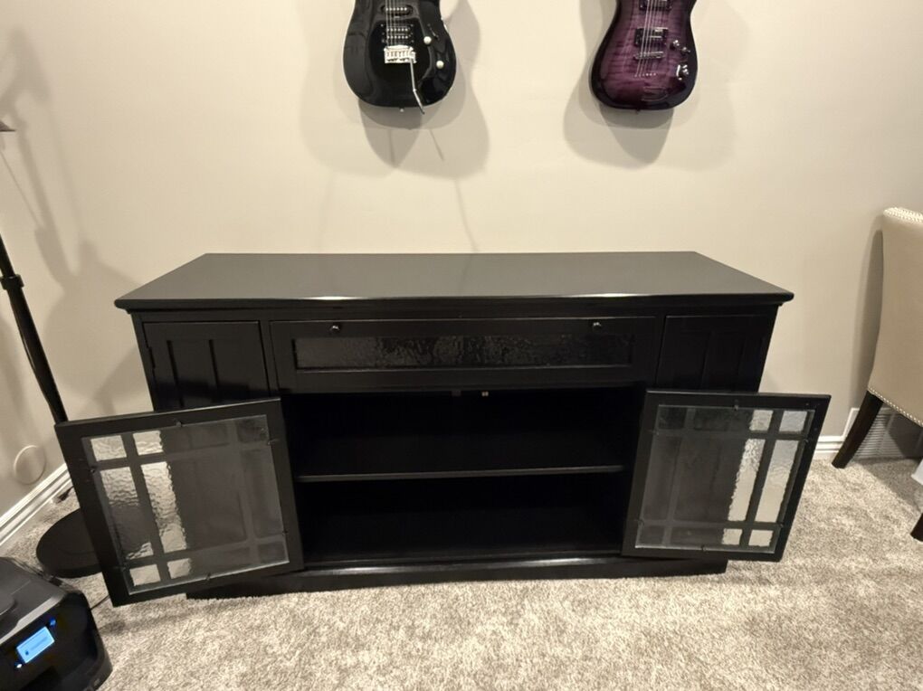 Black Entertainment Console