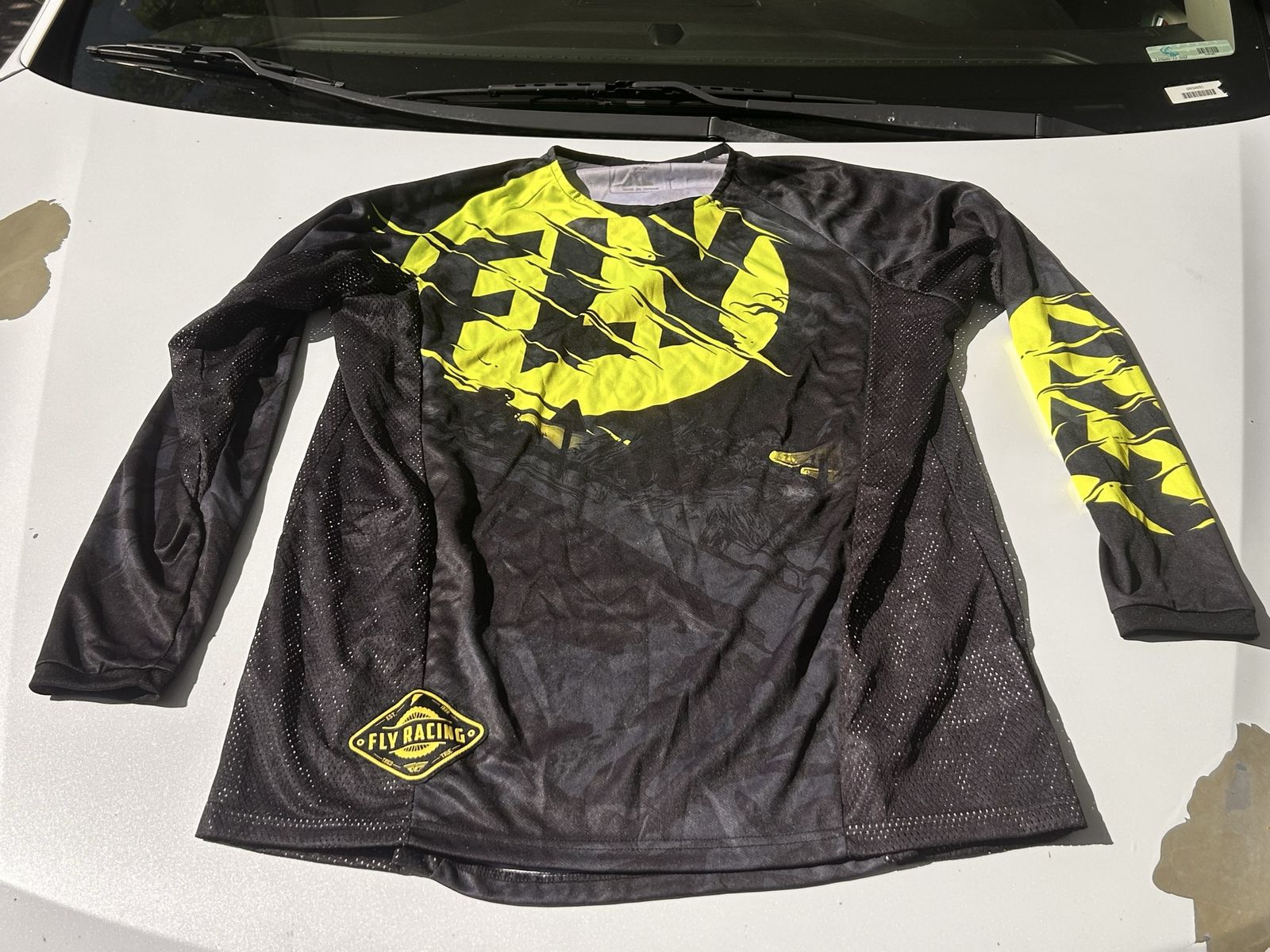 FLY brand Green Dirt bike Shirt. $20 Obo XL size