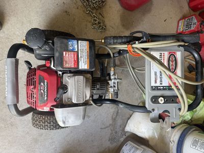 Simpson Pressure Washer with Honda GC190 Engine