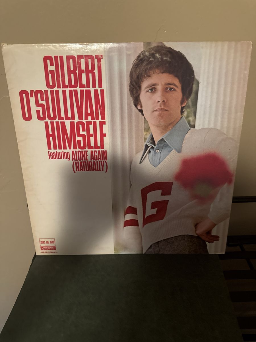 Gilbert O'Sullivan Himself Vinyl Record Album - MAM London Records STEREO/MAM-4