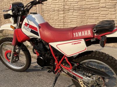1986 Vintage Yamaha XT350 Enduro