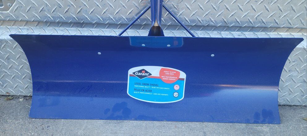 Garant Yukon 30 in. W X 54.5 in. L Steel Snow Push