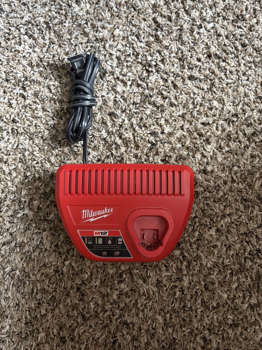 Milwaukee M12 Battery Charger  Red