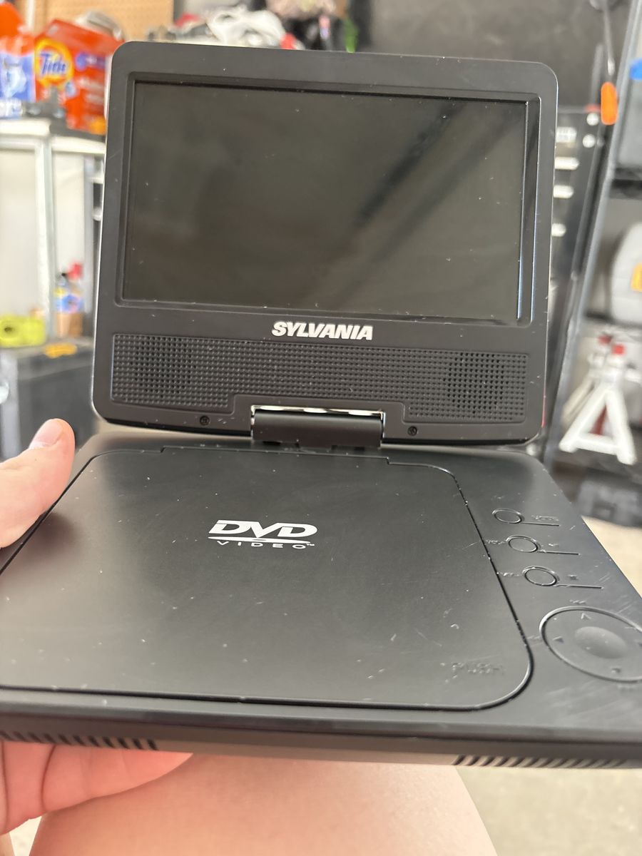 Small portable DVD player