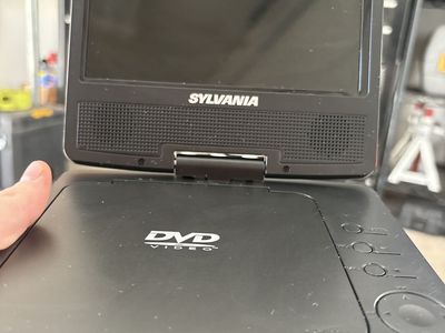 Small portable DVD player