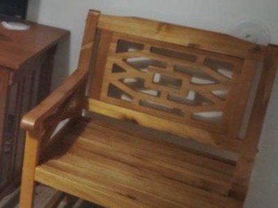 heavy solid chair