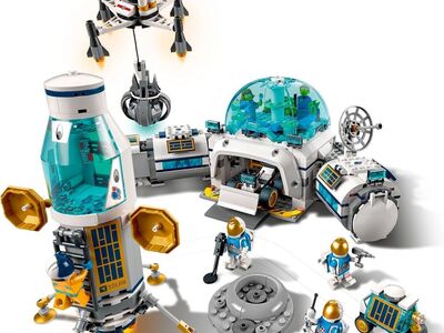 LEGO Lunar Research Base