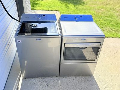 Washer and electric dryer set