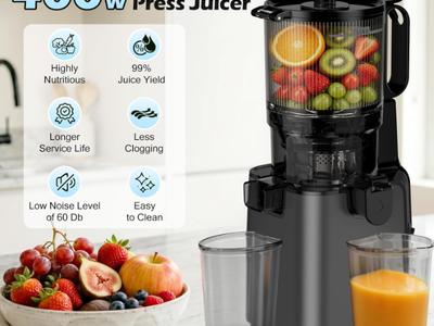 New in box 2-in-1 Cold Press Juicer