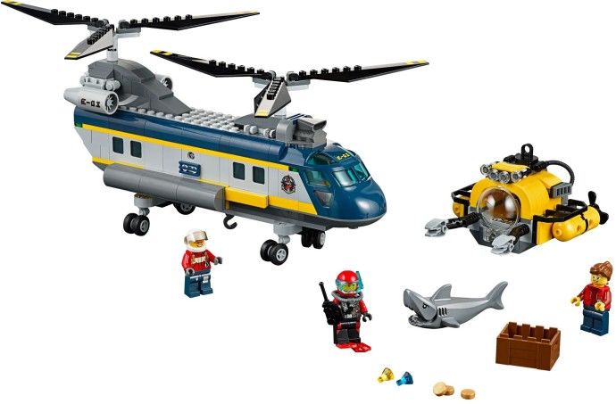 Lego Deep Sea Helicopter