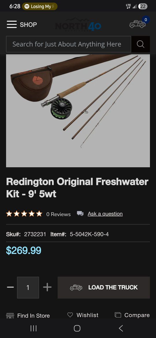 like new fly fishing pole, rod and case