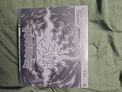 Pokemon TCG Mega Evolution Pitch Black Elite Trainer Box New Sealed