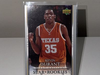 Kevin Durant Star Rookies 2007-08 Upper Deck Basketball Card #246