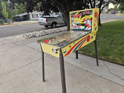 1970's Super Star Brunswick Briarwood Pinball Machine