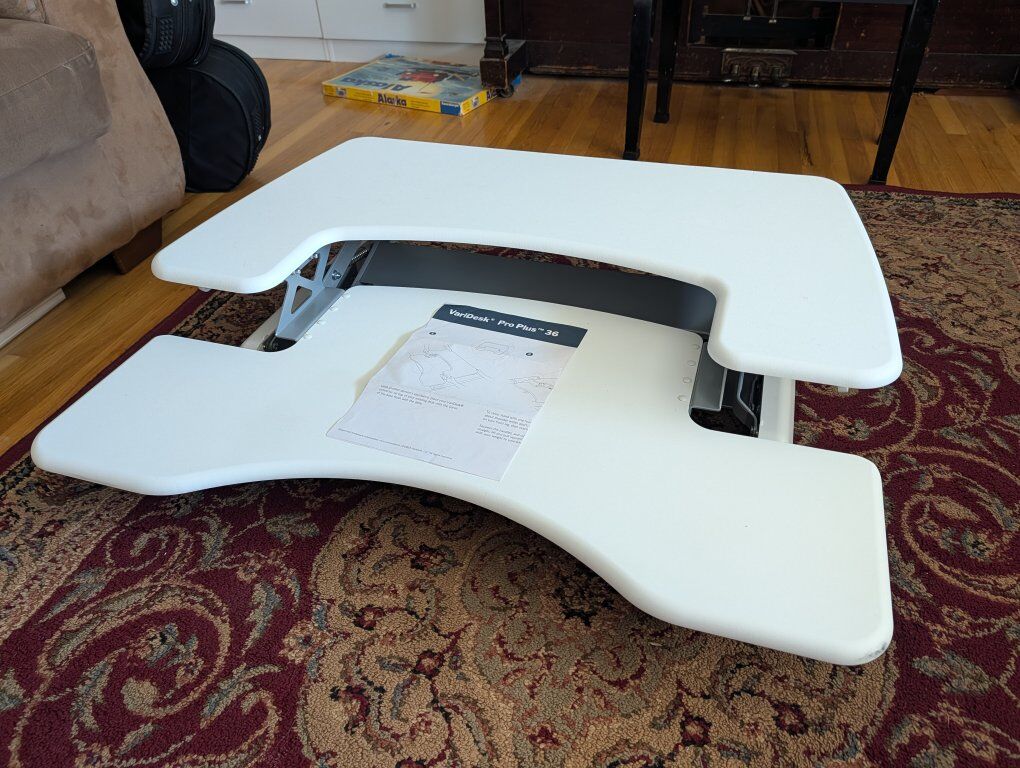 Varidesk Pro Plus 36 desk converter standing desk