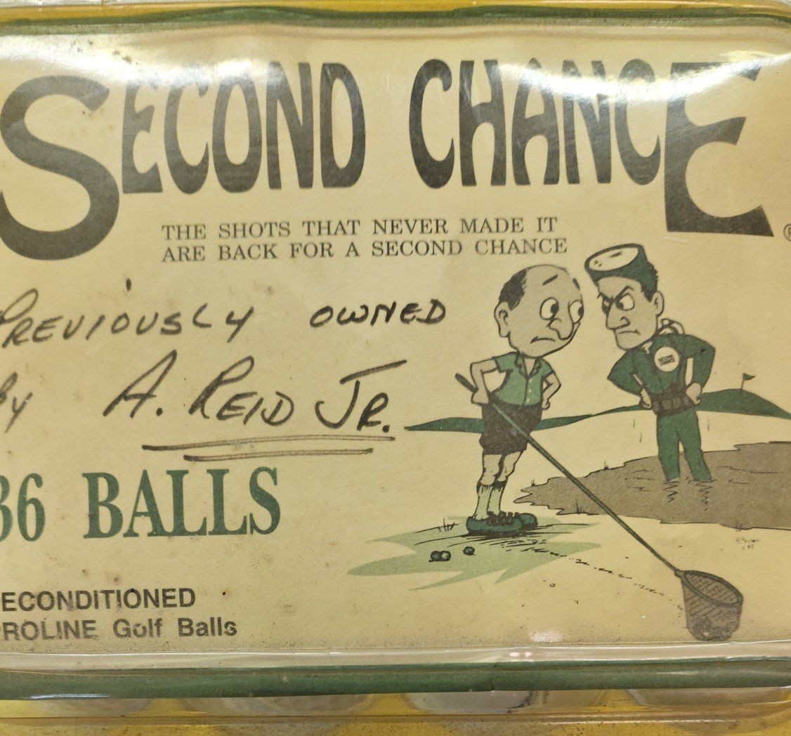 Reconditioned GOLF BALLS.