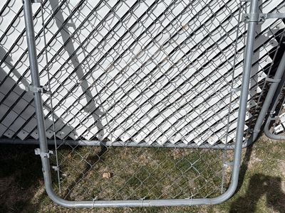 Chain Link Door