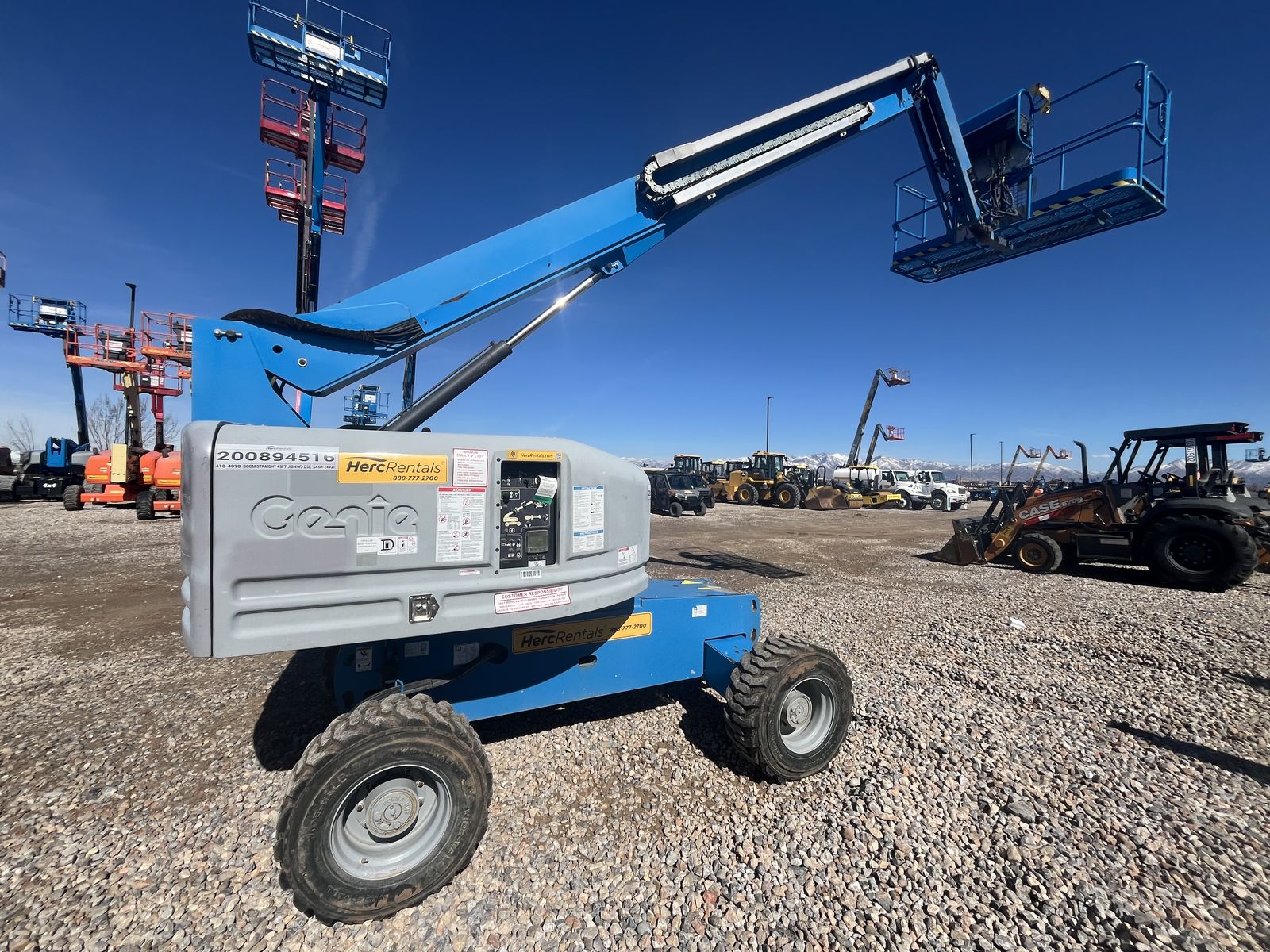 2017 Genie S-45 boom lift