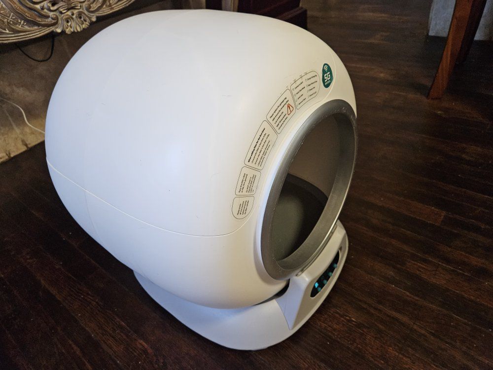 Automatic Self-Cleaning Litter Box (5G Wi-Fi)