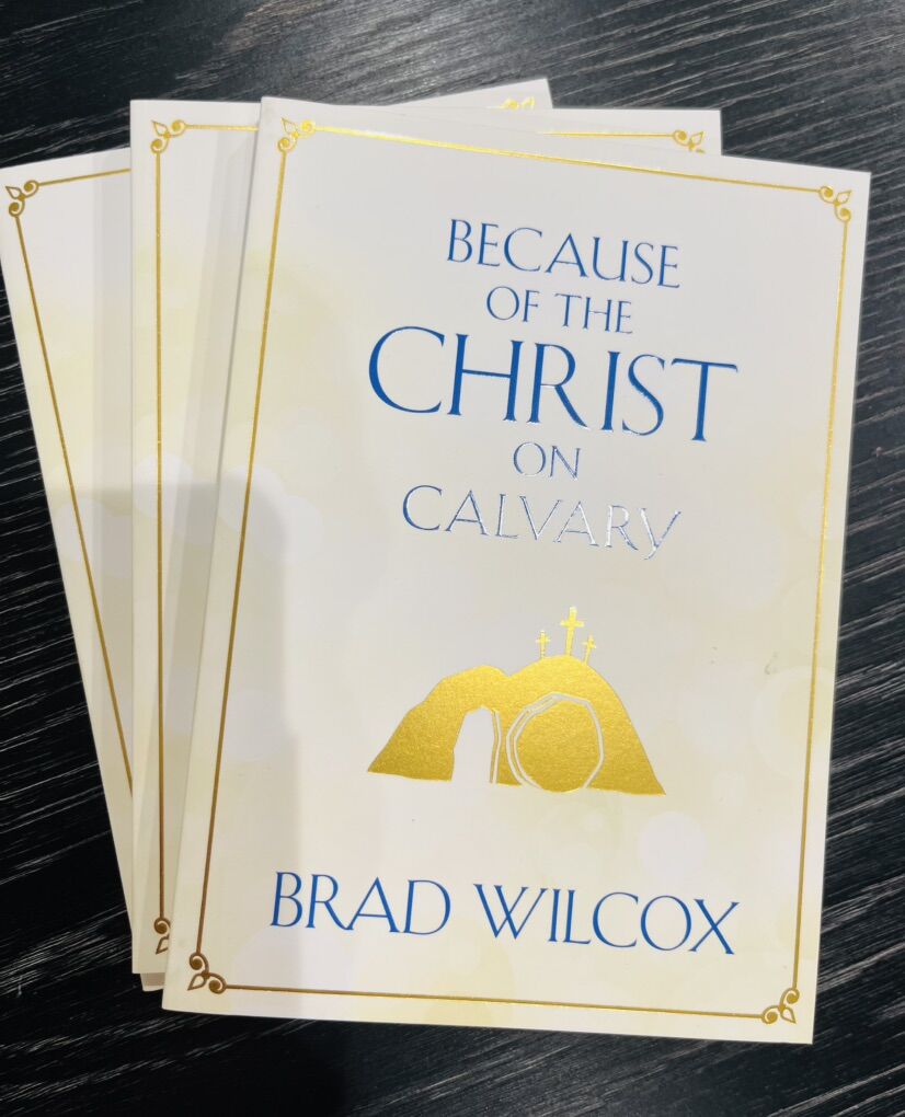 Because Of Christ By BRAD WILCOX