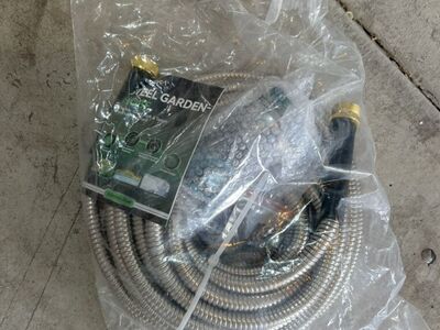 New Steel Garden Hose